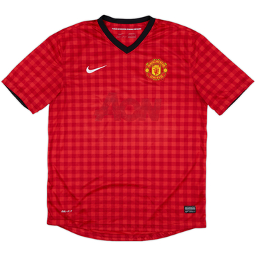 12/13NIKE マンチェスター・ユナイテッド No.26 KAGAWA 2012-13 Manchester United Home Shirt Kagawa #26 - 4/10 - (L)
