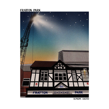Fratton Park A3 Print/Poster