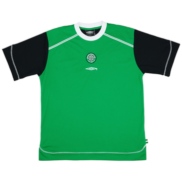 2001-02 Celtic Umbro Training Shirt - 8/10 - (M)