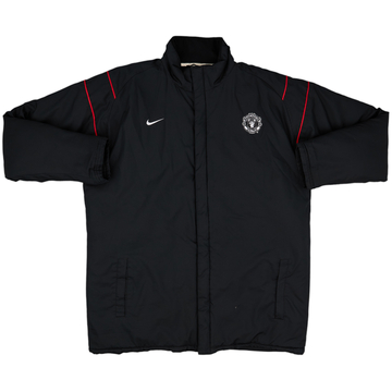 2003-04 Manchester United Nike Padded Bench Coat - 9/10 - (XL)