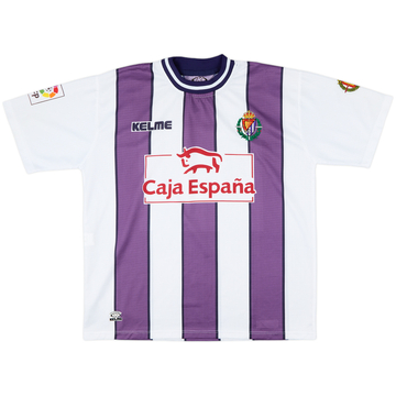 1999-00 Real Valladolid Home Shirt - 8/10 - (M)