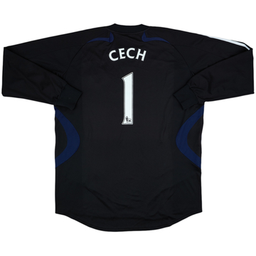2006-08 Chelsea GK Shirt Cech #1 - 6/10 - (S)