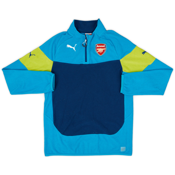 2015-16 Arsenal Puma 1/4 Zip Fleece Top - 7/10 - (XL)