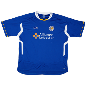 Leicester City 05-06シーズン ヴィンテージユニフォーム 2005-06 Leicester Home Shirt - 9/10 - (XXL)