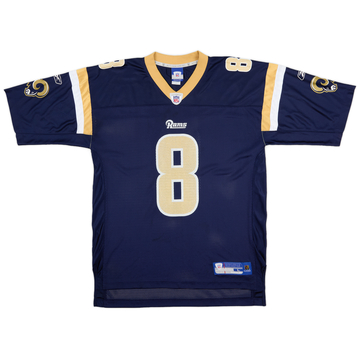 2005 06 St. Louis Rams Faulk 28 Reebok On Field Home Jersey Very Good XL