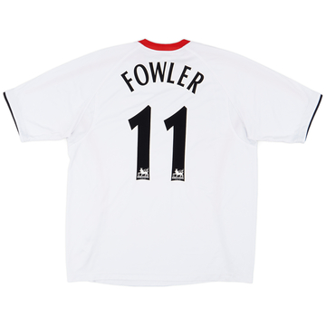 2005-06 Liverpool Away Shirt Fowler #11 - 8/10 - (XL)
