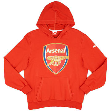 2014-15 Arsenal Puma Hooded Sweat Top - 9/10 - (M)