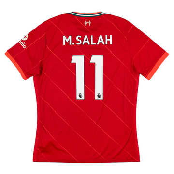 2021-22 Liverpool Home Shirt M.Salah #11 - 8/10 - (S)