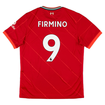 2021-22 Liverpool Home Shirt Firmino #9