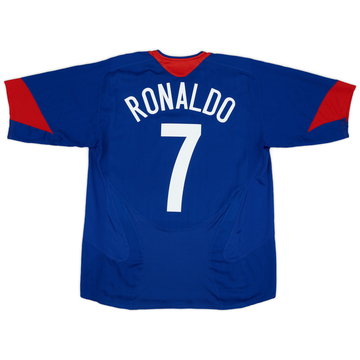 2005 06 Manchester United Away Shirt Ronaldo 7 8 10 XL