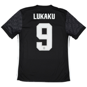 Manchester United Lukaku 9 シャツ 2017-18 Manchester United Home Shirt Lukaku #9 - 8/10 - (L)