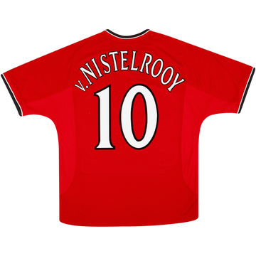 ウェア Nike Manchester United V. Nistelrooy 10 2004-06 Manchester United Home Shirt v.Nistelrooy #10 - 8/10 - (XL)