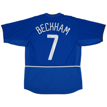 2002-03 Manchester United Third L/S Shirt Beckham #7 (XL)