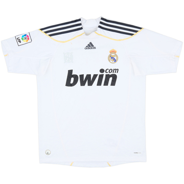 2009-10 Real Madrid Home Shirt - 8/10 - (XL.Boys)