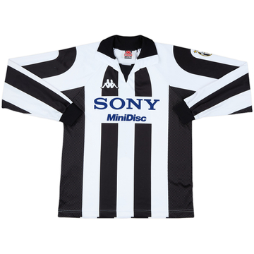 1997-98 Juventus Centenary Home L/S Shirt - 8/10 - (XL.Boys)