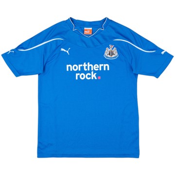 Puma Newcastle United シャツ 黒白 2010 Puma Matchworn and signed Newcastle United 2010/11 football