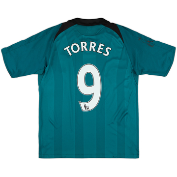 2008-09 Liverpool Away L/S Shirt Torres #9 - 8/10 - (L)
