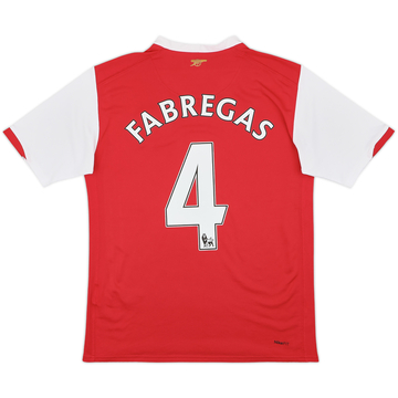 アーセナル FABREGAS 4 2007-08 Arsenal Away Shirt Fabregas #4 - 6/10 - (XL)