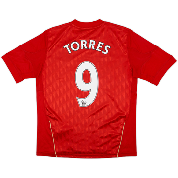 ウェア 09-10 Liverpool AWAY No.9 TORRES 2009-10 Liverpool Away Shirt Torres #9 - 7/10 - (L)