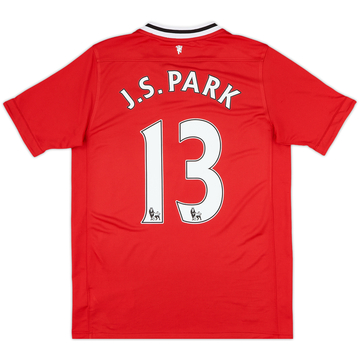Manchester United J.S. Park 13 ユニフォーム 2004-06 Manchester United Home Shirt J.S. Park #13 - 8/10 - (XL)
