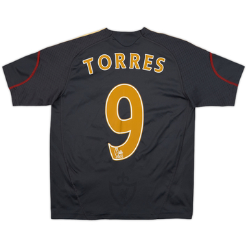 ウェア Liverpool 09/10 Away Uniform 2009-10 Liverpool Away Shirt - 4/10 - (M)