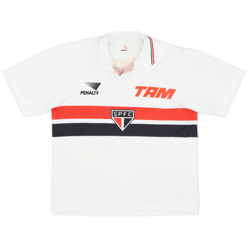 1993 Sao Paulo Home L/S Shirt - 7/10 - (L)