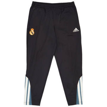 2001-02 Real Madrid adidas Track Pants/Bottoms - 6/10 - (L.Boys)