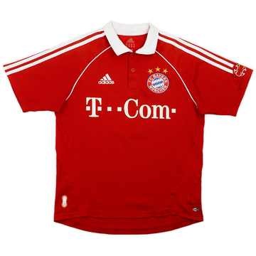 2006-07 Bayern Munich Home Shirt Van Buyten #5 - 8/10 - (XL