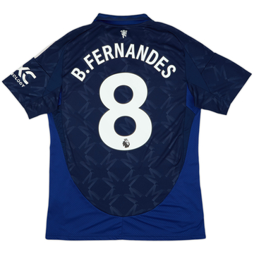 Camiseta de visitante del Manchester United 2024-25 B.Fernandes #8 - 10/10 - (M)