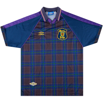 1994-95 Scotland Umbro Training Shirt - 7/10 - (S)
