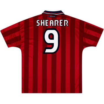 1997-99 England Away Shirt #9 - 8/10 - (L)