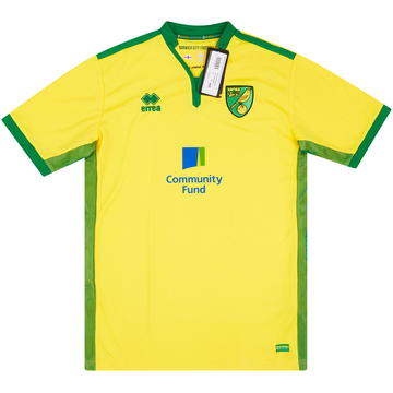 2021-22 Norwich Home Shirt - 8/10 - (XXL)