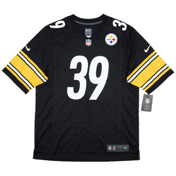 2018 23 Pittsburgh Steelers Watt 90 Nike Game Home Jersey M
