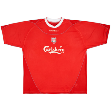 2002-04 Liverpool Home Shirt - 9/10 - (2-3 Years)