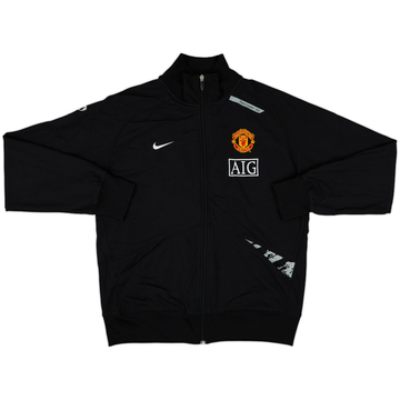 2007-08 Manchester United Nike Track Jacket - 10/10 - (L)