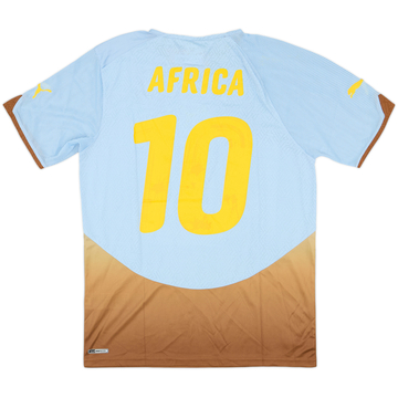 1997 Africa XI Match Worn Home L/S Shirt Ouattara #8 (v Europe XI)