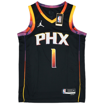 2017 23 Phoenix Suns Booker 1 Nike Swingman Away Jersey S