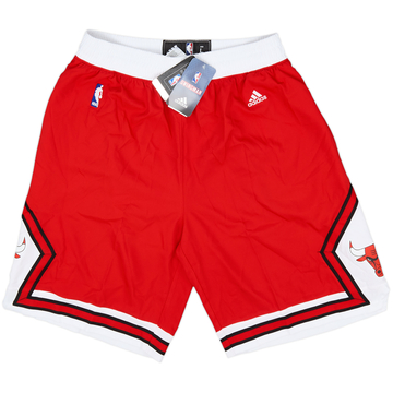 2010-14 Chicago Bulls adidas Swingman Shorts de visitante (L)