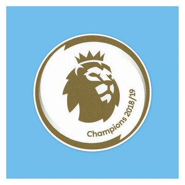 2019-20 Manchester City Premier League 18/19 Champions Player Issue Patch