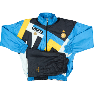 1997-98 Inter Milan Umbro Training Tracksuit - Very Good 8 1997-98 Inter Milan Umbro Training Tracksuit - Very Good 8