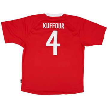 2001-02 Bayern Munich Home Shirt Kuffour #4 - 8/10 - (XXL)