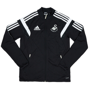 2013-14 Swansea adidas Track Jacket - 9/10 - (XL)