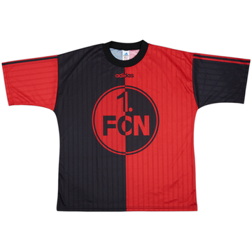 1996-97 Nurnberg adidas Camiseta de Entrenamiento - 9/10 - (XL)