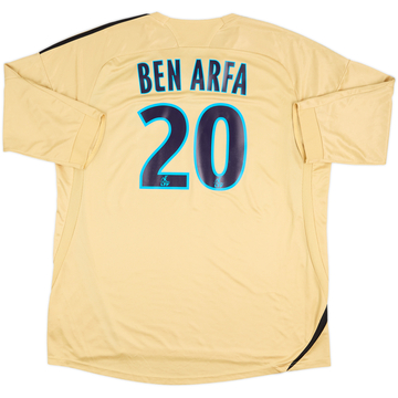 2009-10 Olympique Marseille Home Shirt Ben Arfa #10 - 9/10 - (XXL)