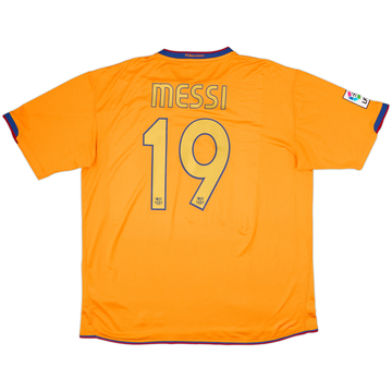 2006-08 Barcelona Away Shirt Messi #19