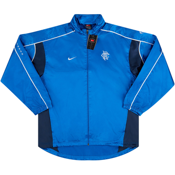 2001-02 Rangers Nike Rain Jacket