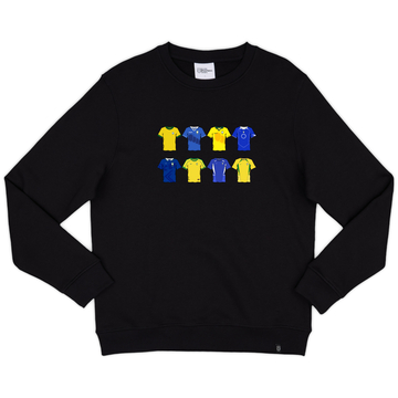 2002-04 Brazil Nike 1/4 Zip Sweat Top - 9/10 - (XXL)