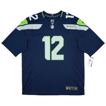 ユニホーム 2017 Seattle Seahawks Lacy #27 Nike Game Home Jersey (XL)