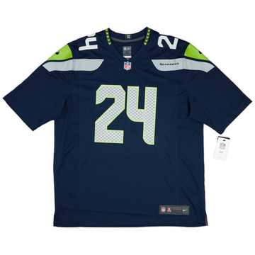 2002 03 Seattle Seahawks Springs 24 Reebok On Field Home Jersey Very Good XXL