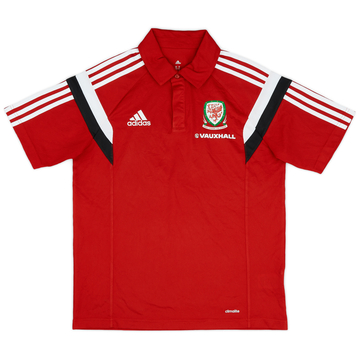 2013-14 Gales adidas Polo - 9/10 - (M)